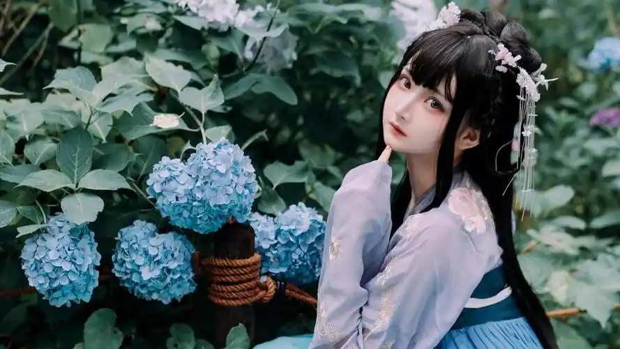 古装美女温婉如水唯美仙气写真,高清壁纸图片,大陆美女-回车桌面