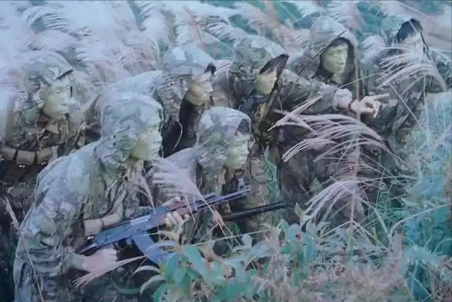 81式"大五叶"迷彩衣,颜值高伪装能力强,曾是侦察兵的无形荣耀