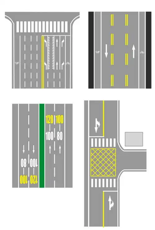 施工完成后,交管部门会及时施划交通标志标线