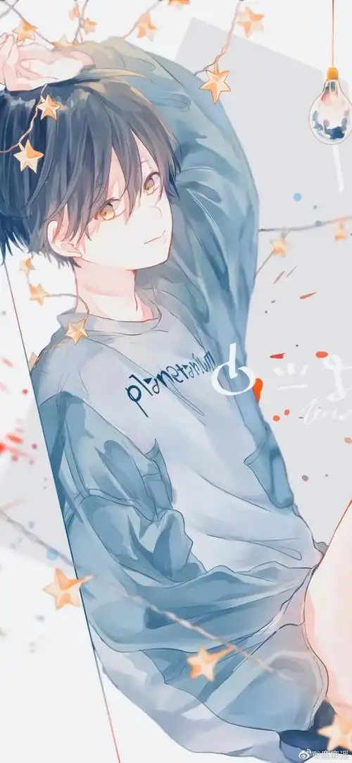 cr:@见水印 手绘插画/漫画少女/可爱卡通/旧漫壁纸/锁屏屏保/聊天背景