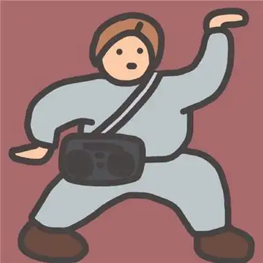 2021过年喜庆卡通插画情侣头像