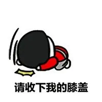 请收下我的膝盖表情包_微信头像图片大全