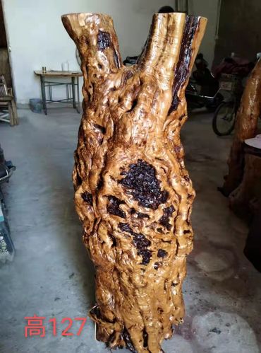 天然造型枣木花架实木根雕摆件原木树桩木墩子客厅树根花几茶桌