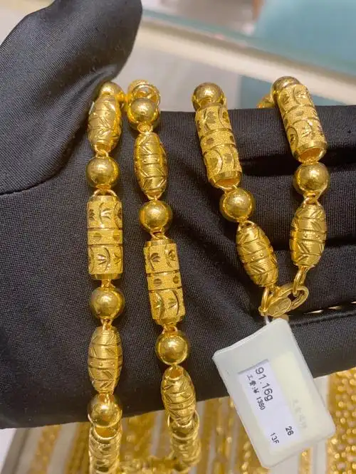 周大福黄金项链