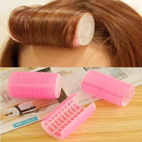 空气美发卷发器卷刘海卷发工具神器双层自粘发卷卷发筒梨花卷发棒