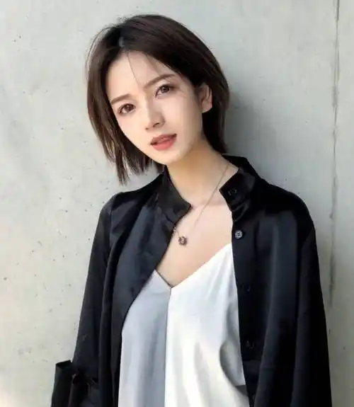 原创短发中最好看的几种初恋头显瘦日系短发超a韩系温柔可爱