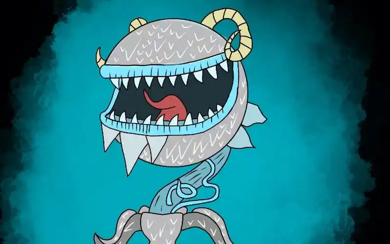 植物大战僵尸花园战争2——植物【雪怪大嘴花】