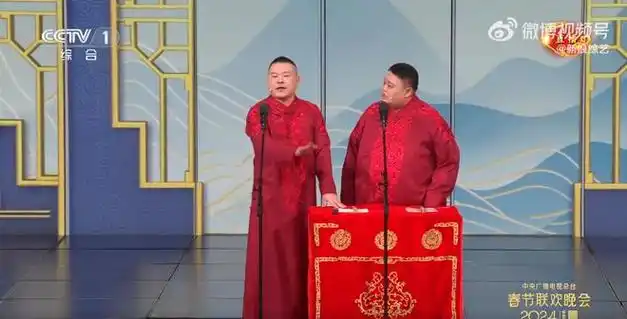 龙年春晚,岳云鹏嘴瓢登上热搜,并且"爆"了,网友:比去年好|相声|孙越