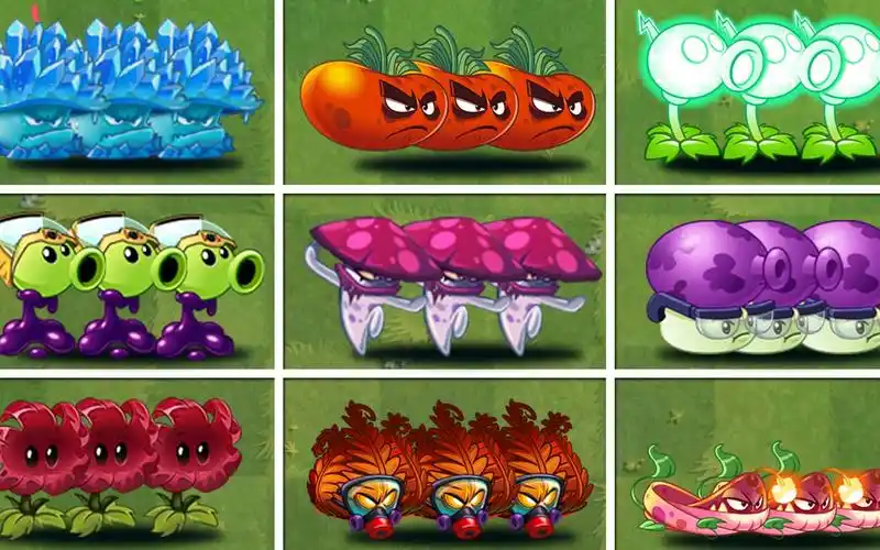 寒冰菇 vs 08 团队植物 - 哪个队将获胜? - pvz2团队植物