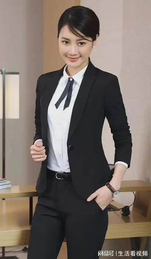 黑色职业女装就这样被你征服这样的秘书您想拥有吗