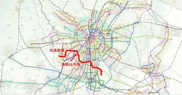成都双流区力推的地铁15号线,这条地铁对双流的影响不仅仅是交通