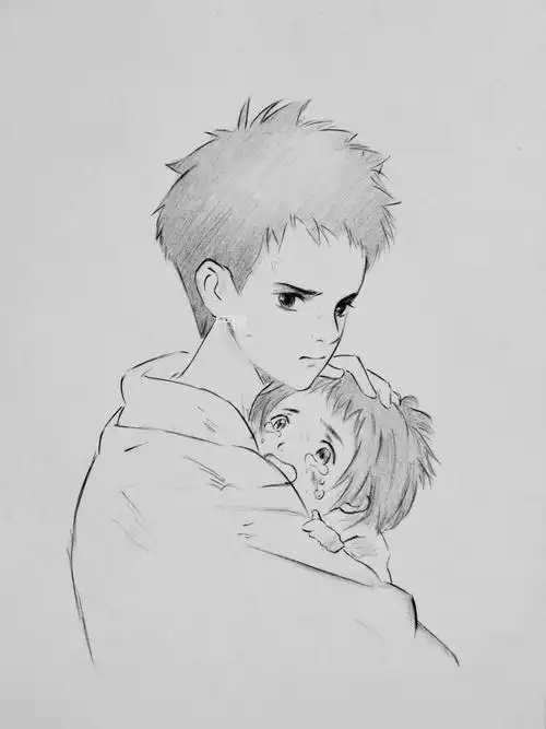 手绘绘画撒野赞评论更多