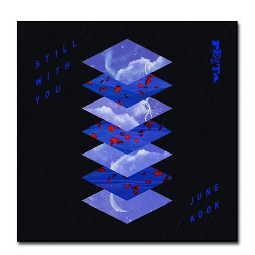 bts防弹少年团专辑封面diy数字油画明星周边应援手绘填色油彩画