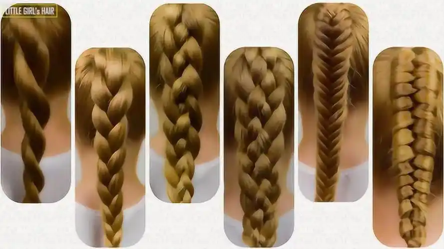 6种麻花辫的绑法,超实用的马尾编发教程