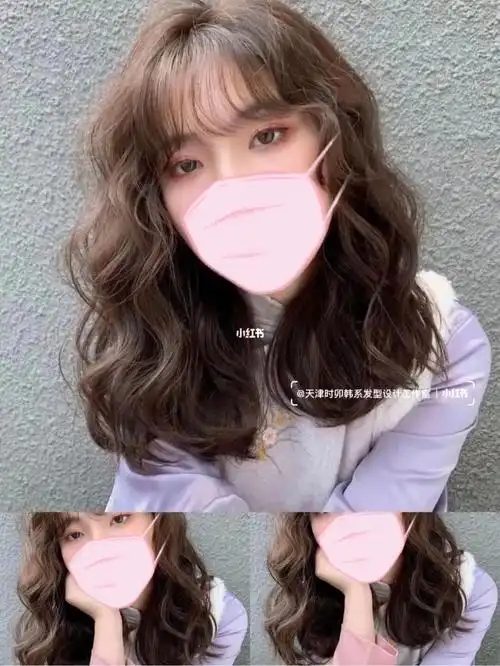 森系可浪漫,根据穿衣搭配风格多变,洋气十足,可以让头发自然蓬松有型