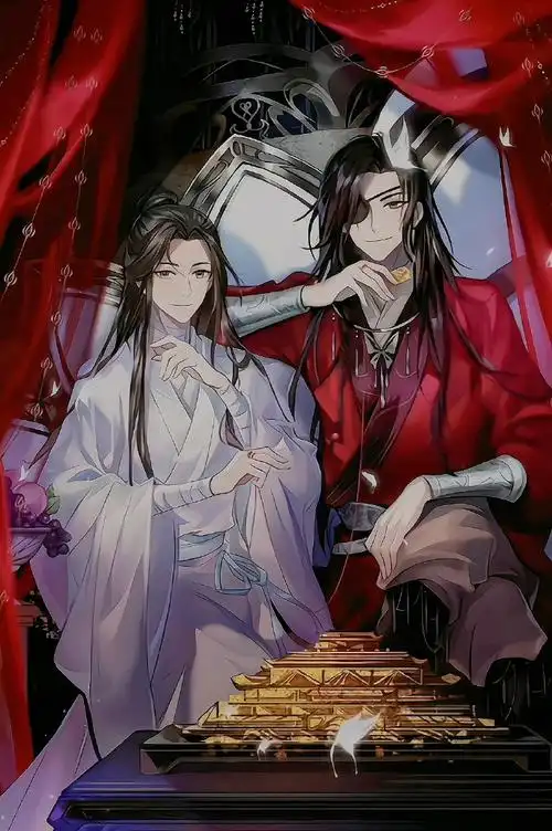 天官赐福花城谢怜双人海报