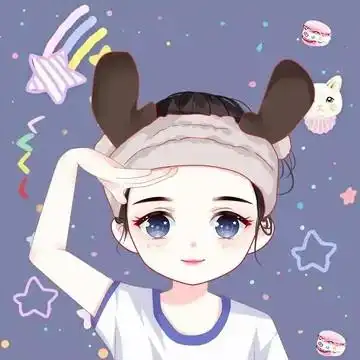 欢迎的漫画头像俏皮可爱的手绘头像送自己一可爱卡通俏皮女生微信头像