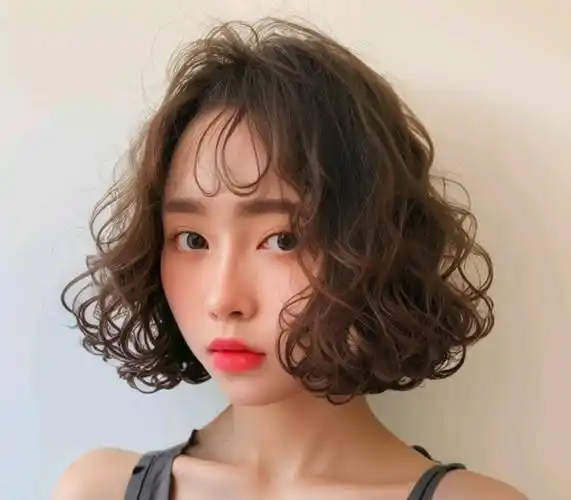 发型烫来烫去,最美还是波波头烫发,瘦脸时尚还洋气