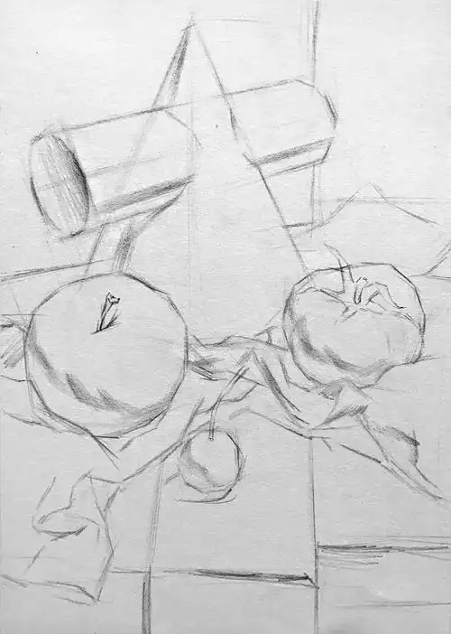 一韩教学视频▏静物素描