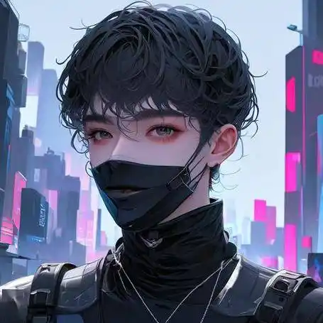 赛博朋克风头像太酷了