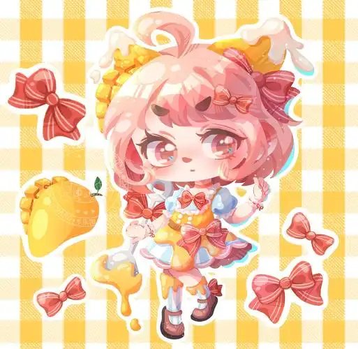 水果拟人系列插画|q版|插画|儿童插画|羊乐阳 - 原创作品 - 站酷