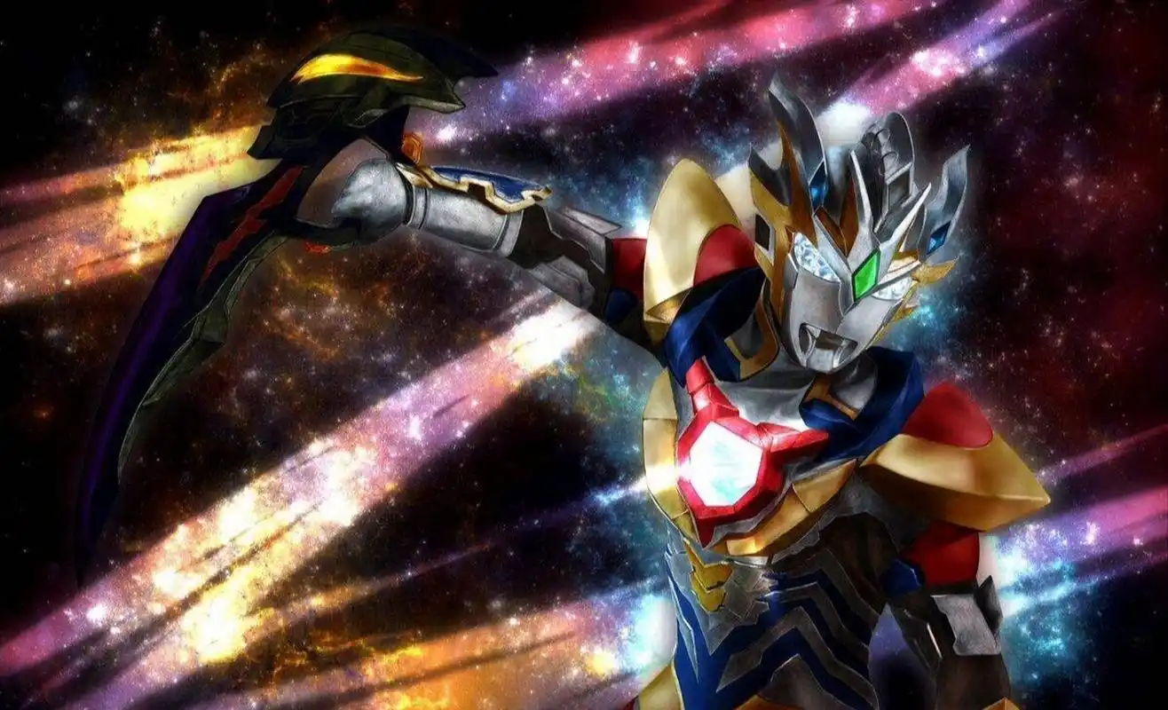 泽塔奥特曼壁纸第五弹:泽塔德尔塔天爪形态 爆发!