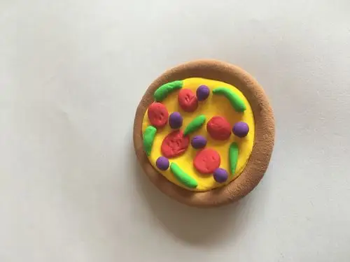 超轻粘土步骤图之披萨