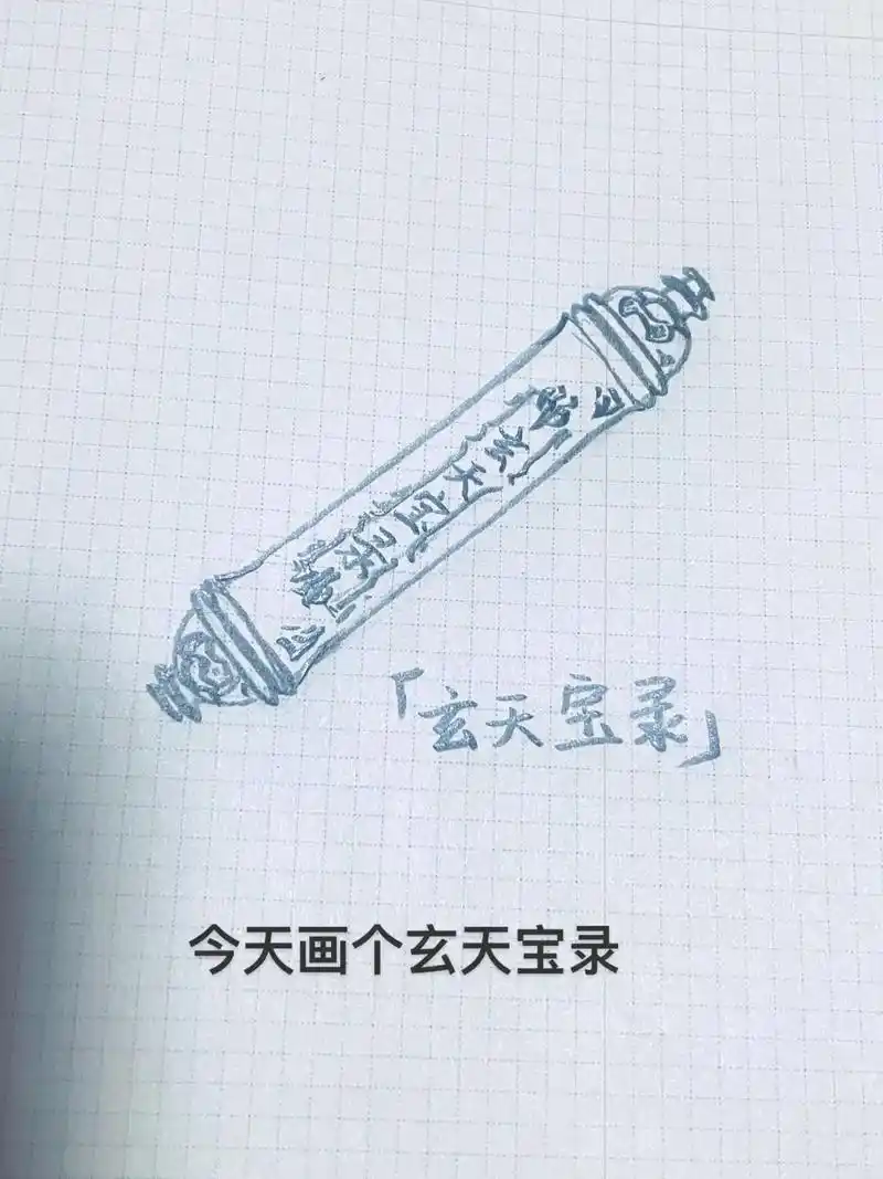 斗罗大陆 玄天宝录 绘画步骤.#有手就行 #斗罗大陆#简笔画 - 抖音