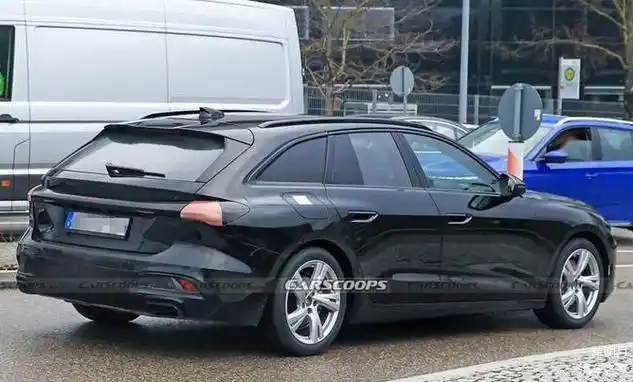 新一代奥迪a5avant路试谍照曝光未来竞争宝马3系凯迪拉克ct5