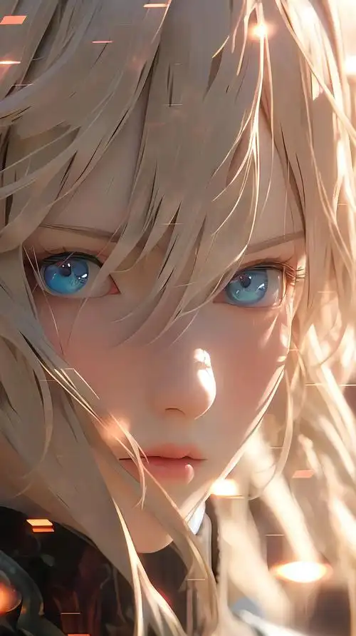 "我薇尔莉特祝大家七夕快乐,爱你的人会一直等你的哦"!#薇尔 - 抖音