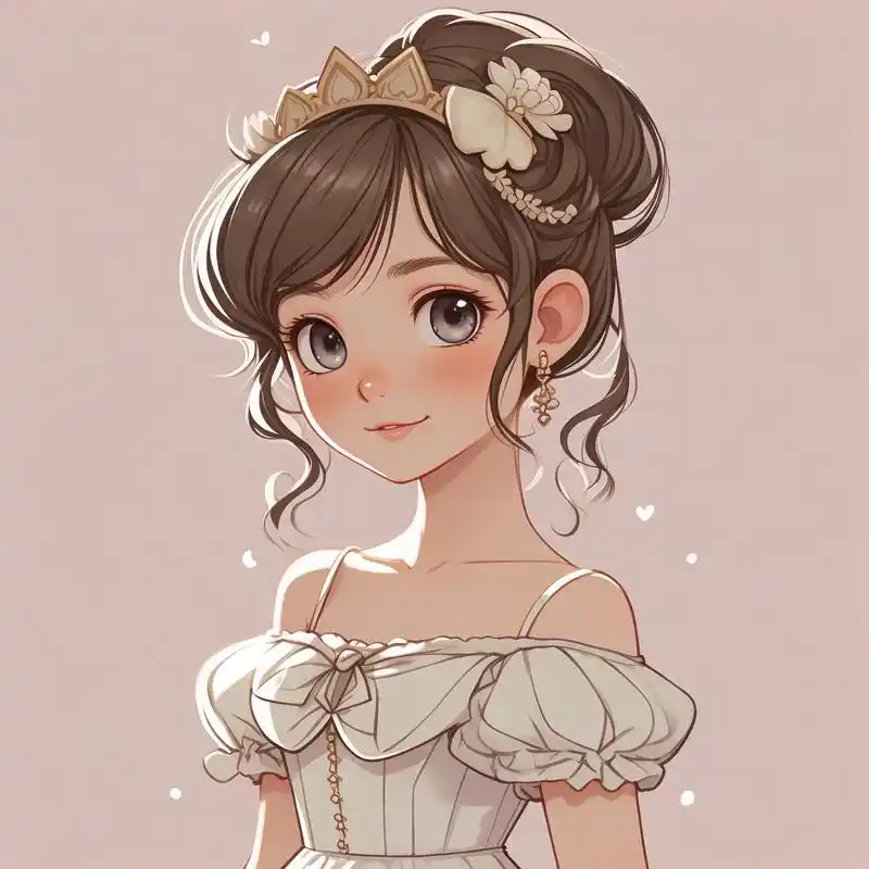 97超萌小女孩卡通头像大放送!