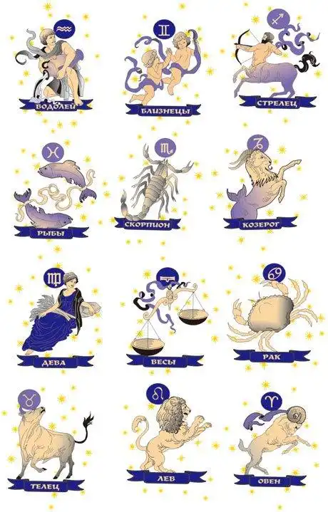 vector classic zodiac