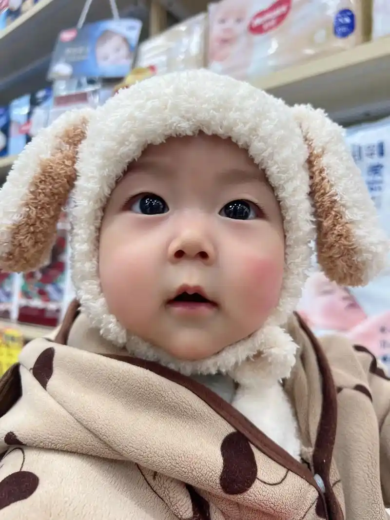 照片是假的 本人更可爱06#嘟嘟小可耐 #人类幼崽 #萌娃 - 抖音