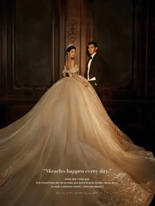 这样高级的欧式复古婚纱照成片绝了