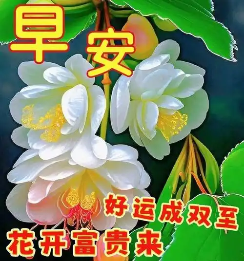 1. 早安呀!祝你今天一切顺利,万事如意!