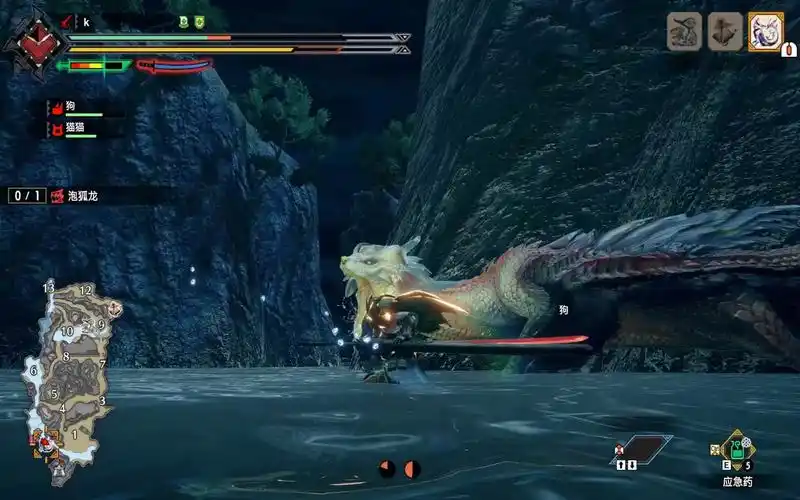 怪物猎人开荒上位风神龙