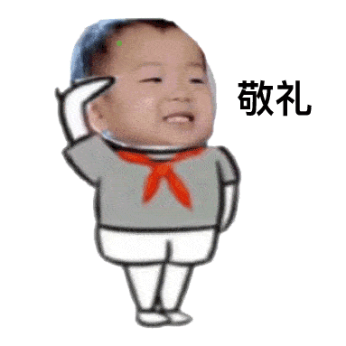 升国旗敬礼表情包大全