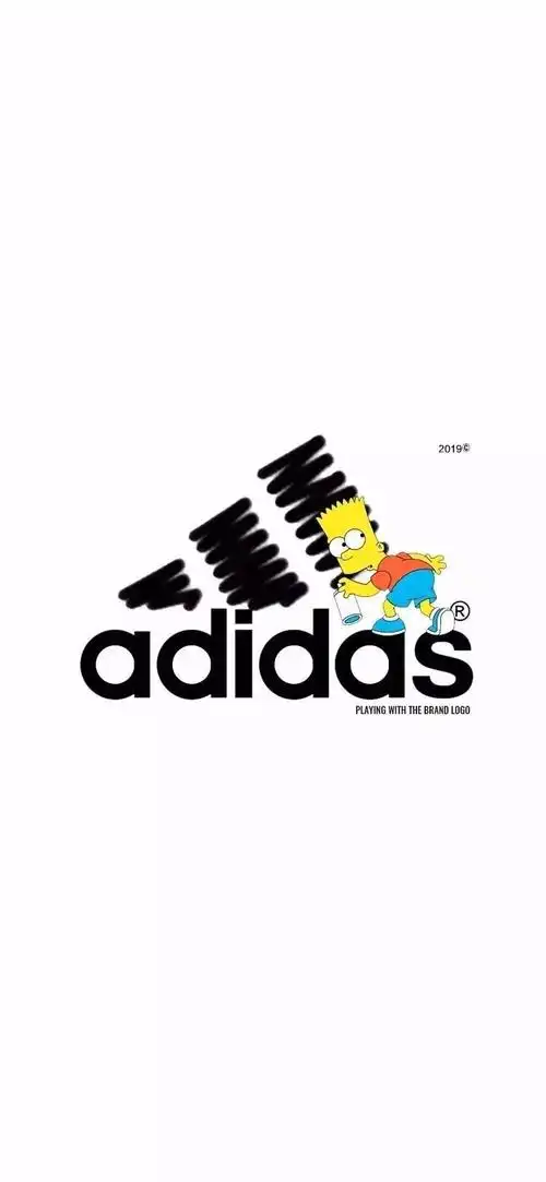 壁池| 辛普森和潮流品牌logo