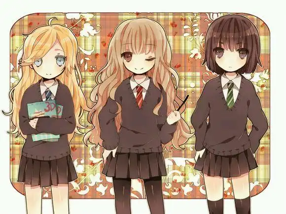 【求图】求四人闺密图_动漫图片吧_百度贴吧