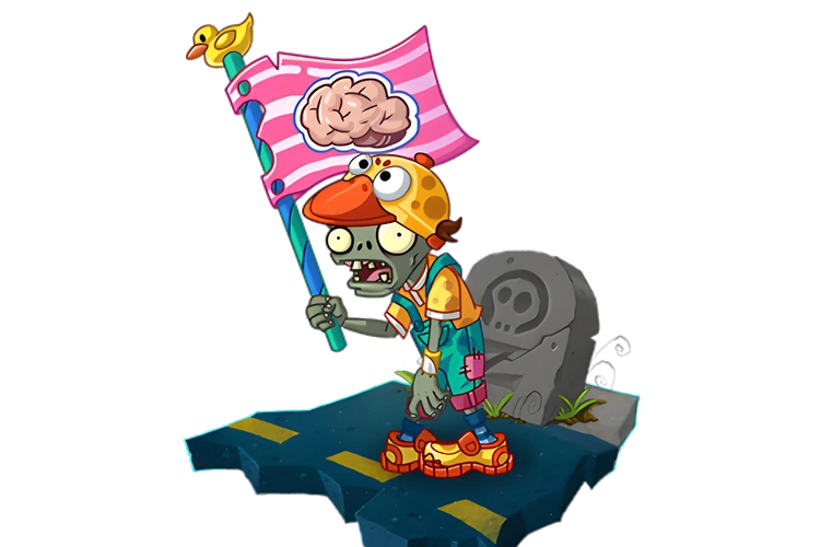 zombie)是益智策略类塔防御战游戏《植物大战僵尸2》国际版中的一种