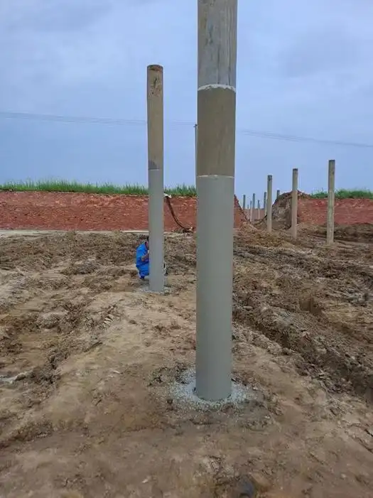 光伏桩怎么有效防腐?中核光伏柱防腐材料施工方案