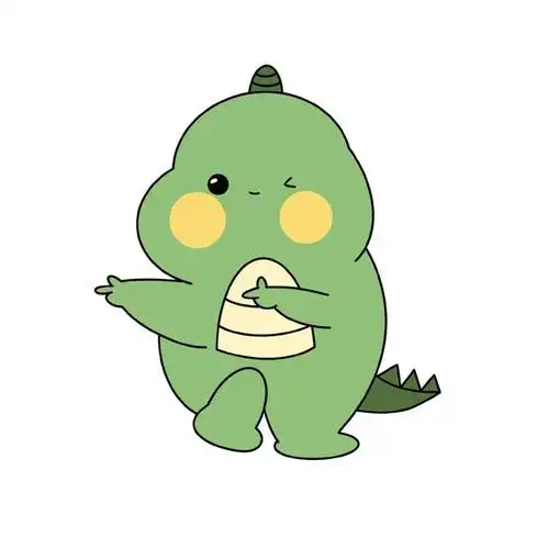 可爱的小恐龙头像,很可
