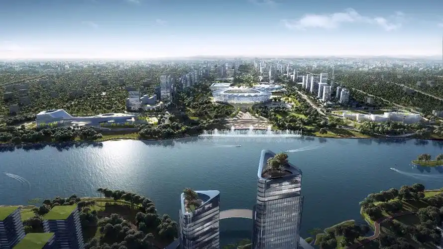 同台西安格局,对望中国远见,融创望江府重磅发布