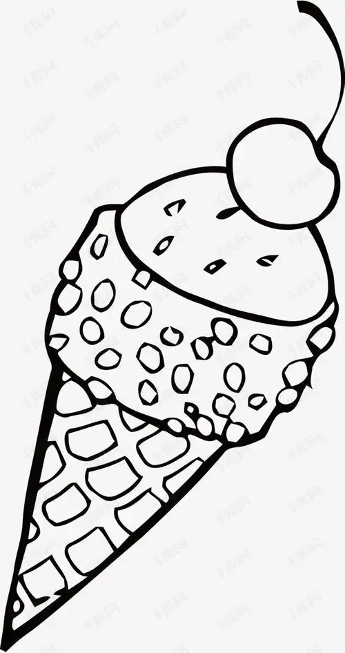 可爱甜品简笔画 可爱甜品简笔画零食