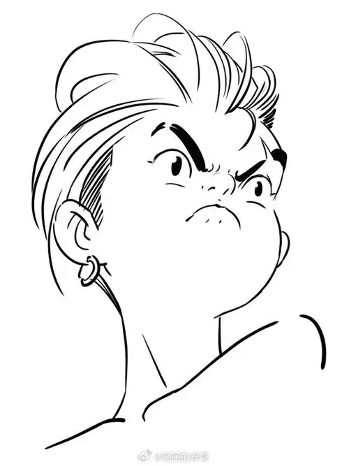 面部五官画法示范~#春哥的绘画课室