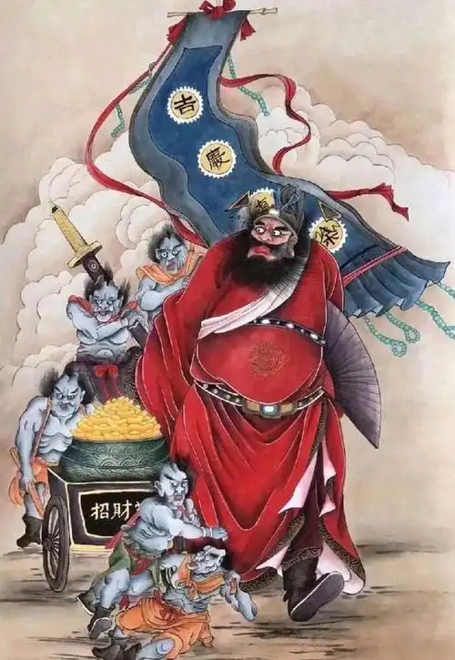 暴富十年,民间传说——五鬼运财