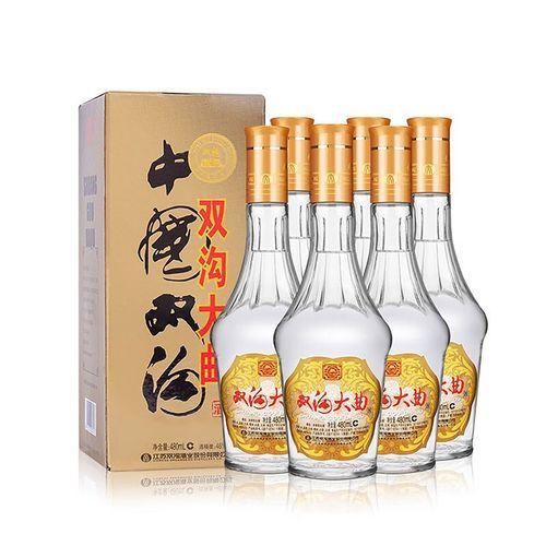 plus会员:双沟 大曲 46%vol 浓香型白酒 480ml*6瓶 整箱装