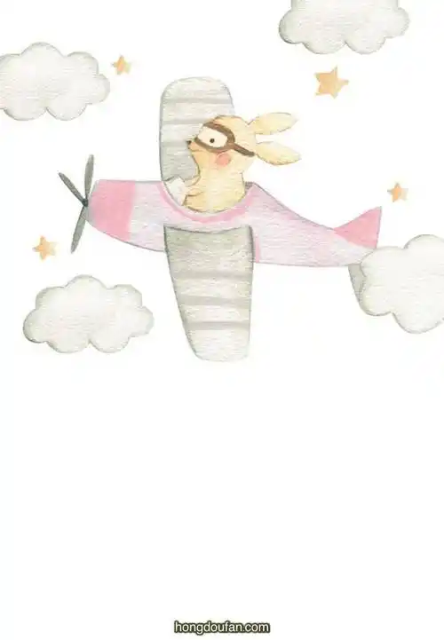 10张清新干净的a4纸张卡通背景图片免费下载