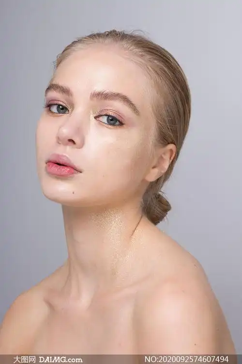 欧美模特肤色修图适用高清图片素材