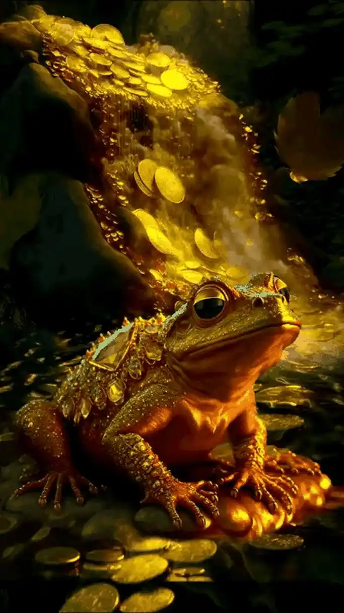 招财金蟾 金蟾的寓意和象征有很多种,主要包括招财进宝,镇宅辟邪,锦绣